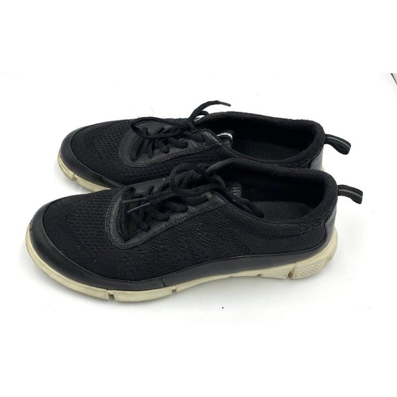 Ecco Intrinsic 1 Knit Athletic Running Shoe‎ Womens Black White US 8-8.5 EU 39 - Picture 1 of 11